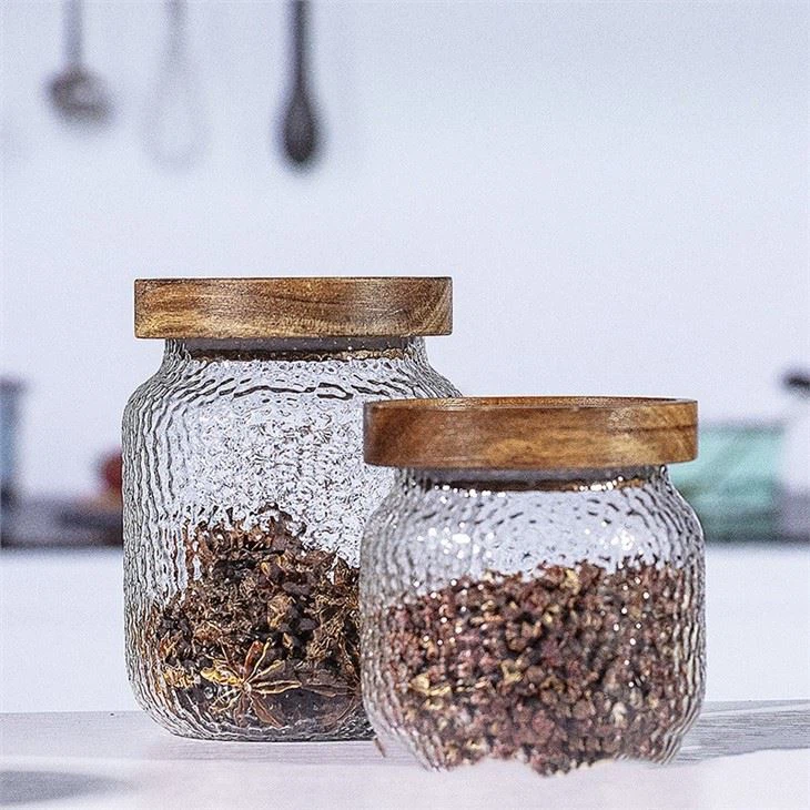 Wooden Cap Jar
